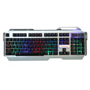 China Desktop Microsoft Slim Rainbow Gaming Keyboard Backlit Metal Panel Gk502 supplier