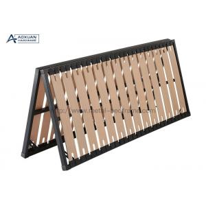 Modern Foldable Platform Bed Frame , Double Bed Frame With Slatted Bed Base