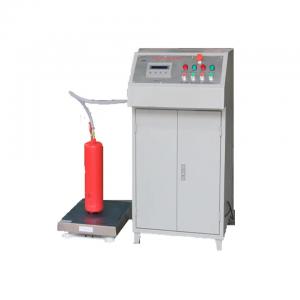 China Automatic Fire Extinguisher Refill Machine 2.2kw Water / Foam Filling Machine supplier