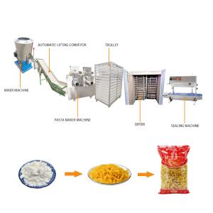 OrangeMech Full automatic macaroni pasta production line / screw pasta making machine / manufacturing plant