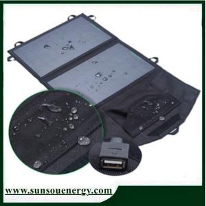 China Small power 7w folding solar panel charger kits, portable solar panel charger for digital devices supplier