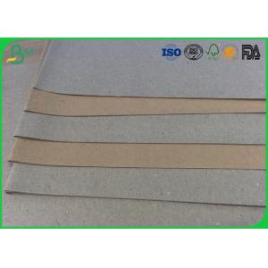 China Recycled Pulp Brown Test Liner Board 787mm 889mm For Making Gift Bags supplier