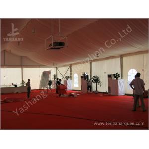 China Enclosed Space Elegant Wedding Event Tent Clear Span Marquee White Canopy supplier