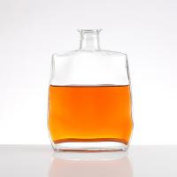China 180ml 700ml 750ml Gin Rum Whiskey Tequila Spirits Liquor Vodka Glass Bottle with Stock on sale