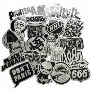 Static Cling Custom Decal Stickers , PVC Non Toxic Printable Label Stickers