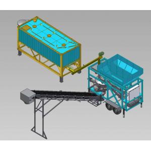 Weighing Cell 330l/Min Silo 100t Mobile Concrete Batch Plant