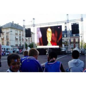 P6 Stage Background Big Outdoor Rental Led Screen With Remote Control Novastar System