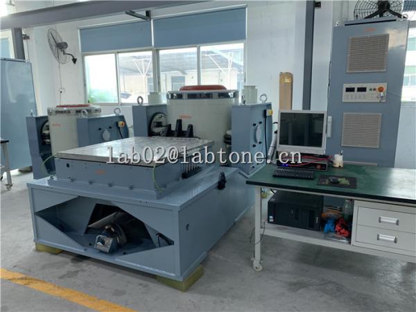 40KN Vibration Test System With Vibrating Table 1500 x 1500mm Meets ISTA
