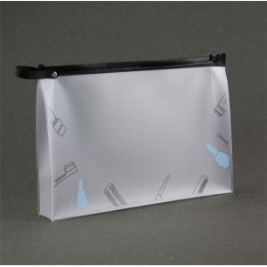 China Travel Kit PVC Cosmetic Bag Antipollution High Degree Of Thermal Stability supplier