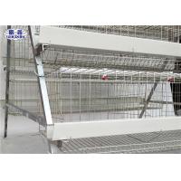 China 3 Tiers Chicken Layer Battery Cage For Egg Laying Chicken Poultry Farm on sale
