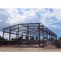 China Steel Structure Warehouse With Overhead Crane Lost Cost Lightweight on sale