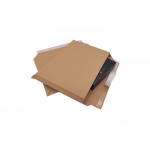 China 350x250mm 350gsm Eco Friendly Rigid Mailers Corrugated Cardboard Mailers supplier