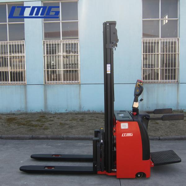1.5t Battery Operated Electric Pallet Stacker Lift Truck Curtis Controller