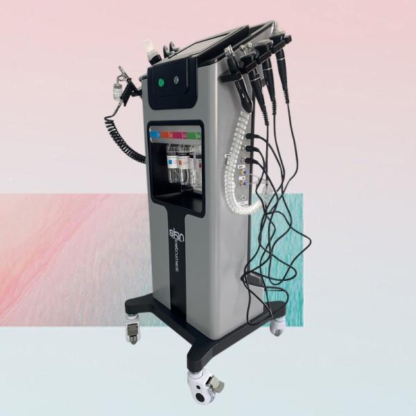 Vertical 8 Handles Hydrafacial Beauty Machine 8 in 1 Oxygen Girl Line Lifting