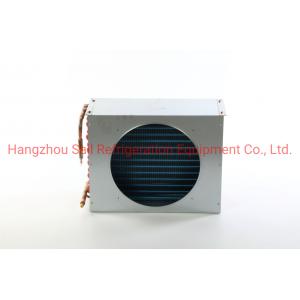 flat Fin Type Refrigeration Evaporator Coils Heat Exchanger custom