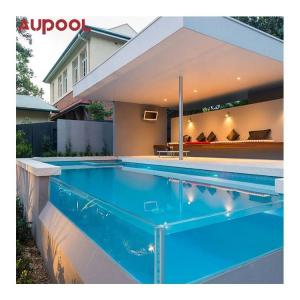 China Acrylic Swimming Pool Window By OEM For Luxury Outdoor Cast PMMA Sheet supplier