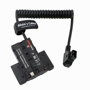 China Alvin's Cables D-Tap para Bateria Dupla-Lada em Forma de Cruz NP-F Dummy Com USB-C PD Cable de Alimentação Para Atomos Pequeno Monitor HD wholesale