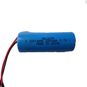 China 18650 Lithium-ion Battery Pack 2200mAh 3.7V With CE, RoHS Approved supplier