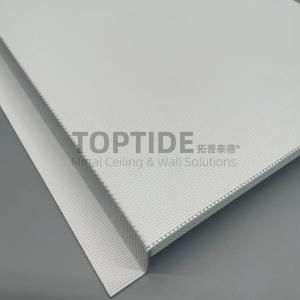 China Eco Board Price Ceiling Wall Panel High Quality Soundproofing Metal Ceiling supplier