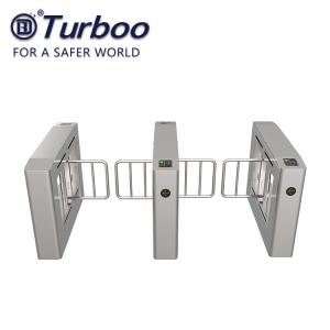 Stainless Steel Swing Barrier Gate , Turnstyle Automatic Gates With Card Reader