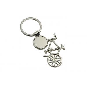 Bicycle Metal Laser Engraved Keyrings Logo Bike Key Chain Souvenir Gift