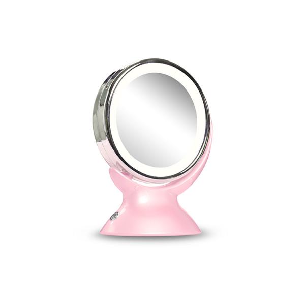 5X Lighted LED Makeup Mirror ,  Magnifying Compact Mirror With Led Light