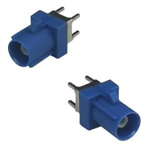 China RF Fakra C Conector Plug Directo PCB Montar Para Automóvel GPS Telemática supplier