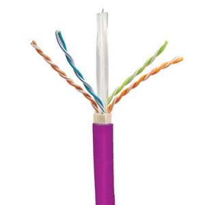 500MHz Cat6A Network Cable 100 Ohms Impedance
