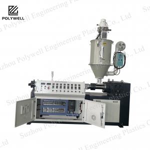 China PA66 Polyamide Strips Extrusion Machine For Thermal Break Strip Insert Aluminum System Window supplier
