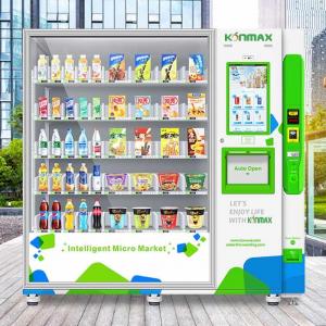 Amusement Automatic Beverage Beer Box Snack Vending Machine Mumbai With Robot Arm