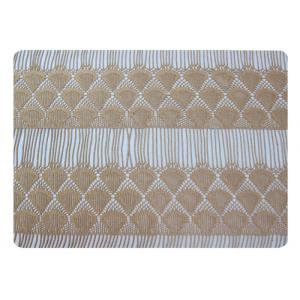 China Tissu qui respecte l'environnement de dentelle de polyester de cil avec la largeur CY-CT8569 de 150cm supplier