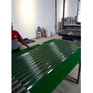 Twin Screw Roofing Sheet Making Machine With PET Flakes Material High Efficient