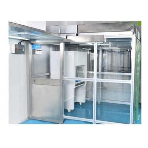 China Customizable Stainless Steel Door Modular Clean Room / Softwall Cleanroom supplier