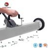 24 Inch Magnetic Sweeper with Wheels Experience Easy Cleaning Like Never Before