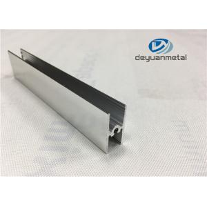 China Bright Dip Aluminium Furniture Profiles , Precise Cutting Shower Enclosure Profiles supplier