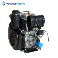 China 292F Two Cylinder 4-Stroke High Performance Diesel Engines Air Cooled 20HP 15KW on sale