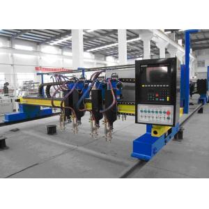 China Automatic Gantry Type CNC Plasma Cutting Machine with Multi Flame Cutting Torches supplier