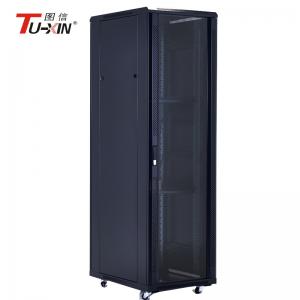 China Indoor 19 Inch Rack Cabinet , 42U Network Server Rack Radiation Protection supplier