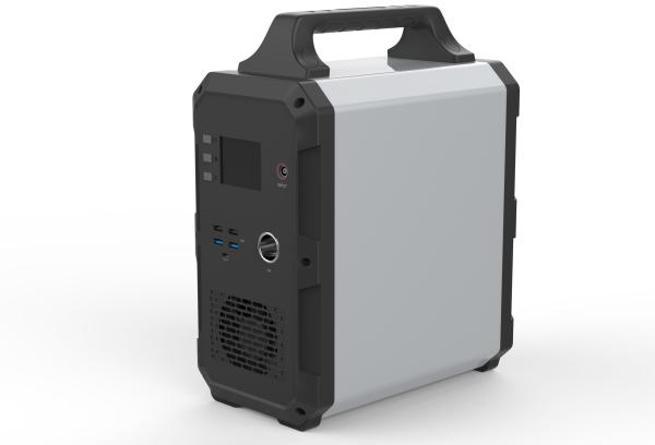 Lithium Portable Solar Power Supply 1000W AC USB Type C With 12V Car Cigarette Lighter Socket