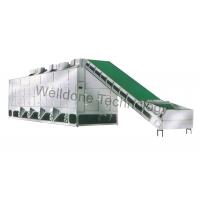 China Continuous Conveyor Belt Dryer Diesel Heating Touch Screen Control on sale