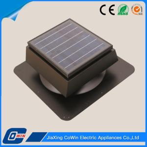 China High Profile Vamper Air Solar Powered Exhaust Fan Roof Mount For Cold Areas supplier