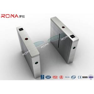 China Laser Cut One Armed Turnstile Security Systems 1 Second Opening / Closing Time supplier