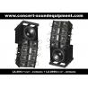 Dual 5" 8ohm 230W Mini Line Array Speaker For Fixed Installation In Conference,