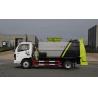 No Problem Pure Electric Dongfeng 4x2 Lifter Truck Efficiently Handles 6CBM Kitchen Garbage Containers