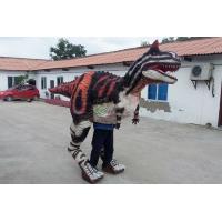 China Professional Realistic Animatronic Robotic Dinosaur Costume For Sale on sale