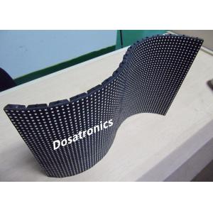 China P6mm Soft LED Screen Flexible LED Video Display With Wide Viewing Angle wholesale