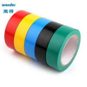 Cold Resistant Wonder PVC Insulation Tape , Anti Flame 50mm Black Insulation Tape