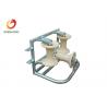 China Corner Ground Cable Reel Roller Assembly Three Roller For Laying Cable wholesale