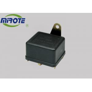 China Mini Automotive Light Relay  , Black Cover  Universal  Heavy Duty 12 Volt Relay supplier