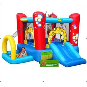 Funny Carton 4m Commercial Bounce Houses Double And Quadruple Stitching